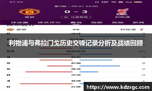 利物浦与弗拉门戈历史交锋记录分析及战绩回顾